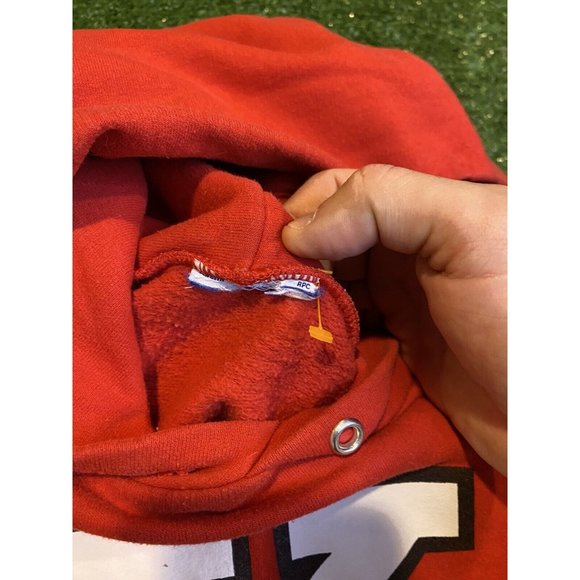 Vintage YTK Champion Youngstown State Penguins block Y hoodie sweatshirt small - Picture 5 of 8